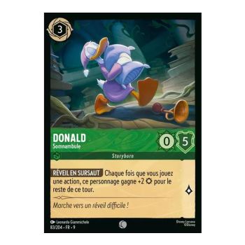 Item Donald, Somnambule - 83/204 - FAB - Fabuleux - Brillante - Premium - Français