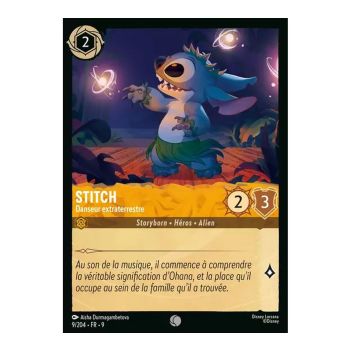 Item Stitch, Danseur extraterrestre - 9/204 - FAB - Fabuleux - Commune - Français