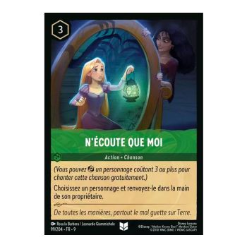 Item N'écoute que Moi - 99/204 - FAB - Fabuleux - Brillante - Premium - Français