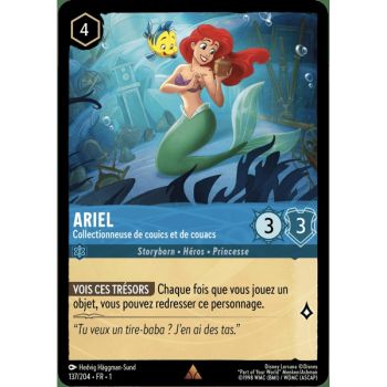 Item Ariel, Collectionneuse de couics et de couacs - 137/204 - FC - Premier Chapitre - Brillante - Premium - Français