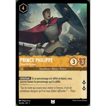 Item Prince Philippe, Tueur de dragon - 16/204 - FC - Premier Chapitre - Peu Commune - Français