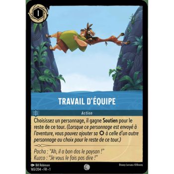 Item Travail d'équipe - 165/204 - FC - Premier Chapitre - Brillante - Premium - Français