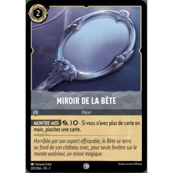Item Miroir de la Bête - 201/204 - FC - Premier Chapitre - Brillante - Premium - Français