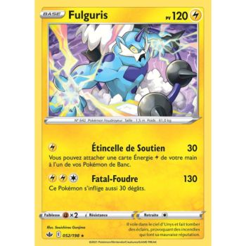 photo Fulguris - Rare 52/198 - Epee et Bouclier 6 Regne de Glace