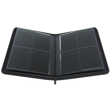 Gamegenic : Album Zip - 8 Pocket Noir - 160 Emplacements