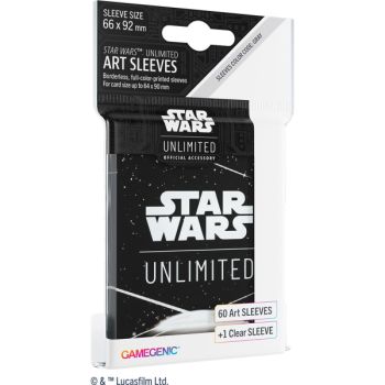 Gamegenic - Protèges Cartes - Standard - Star Wars : Unlimited - Space White (60)