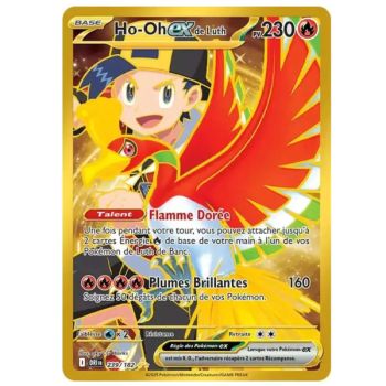 Item Ho-Oh EX De Luth - Secret Rare 239/182 - Ecarlate et Violet 10 Rivalités Destinées