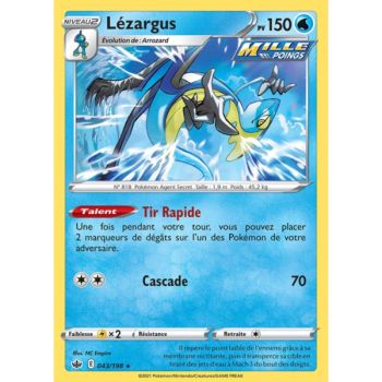 photo Lézargus - Rare 43/198 - Epee et Bouclier 6 Regne de Glace