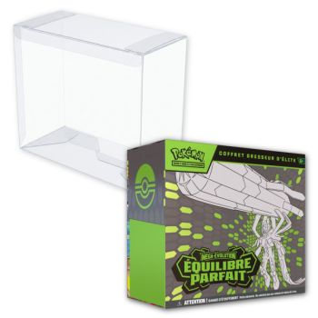 Lot - 1 ETB Méga-Évolution : Equilibre Parfait [ME03] + 1 Protection ETB Pokémon Plastique Semi-Rigide
