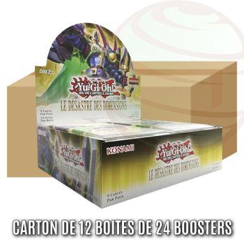 Item Lot de 12 Boites de 24 Boosters - Doom of Dimensions - Yu-Gi-Oh! - DOOD - FR