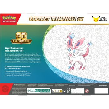 Lot de 2 Coffrets - 8 Boosters - Collection Amphinobi ex + Nymphali ex - 30e anniversaire [ME05.5][30C] - Pokémon - FR