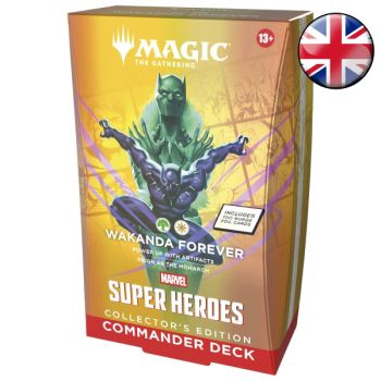 Lot de 4 Decks Commander Edition Collector - Marvel Super Heroes - Magic The Gathering - FR