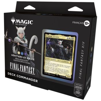 Lot de 4 Decks Commander - Final Fantasy - Magic The Gathering - FR
