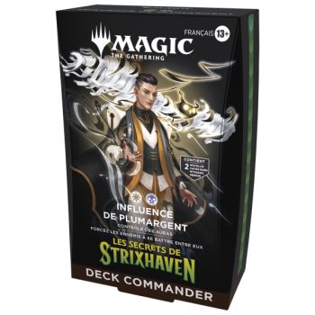 Lot de 5 Decks Commander - Les Secrets de Strixhaven - Magic The Gathering - FR