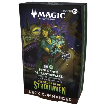 Lot de 5 Decks Commander - Les Secrets de Strixhaven - Magic The Gathering - FR