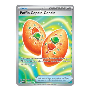 Poffin Copain-Copain - Ultra Rare 167/132 - Méga-Evolution