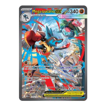 Méga-Lucario-ex - Special Illustration Rare 179/132 - Méga-Evolution