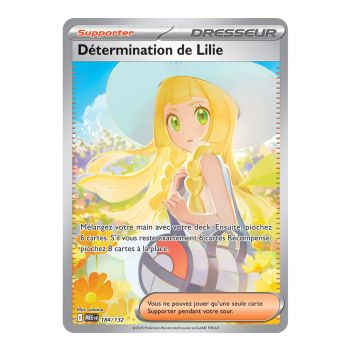 Détermination de Lilie - Special Illustration Rare 184/132 - Méga-Evolution