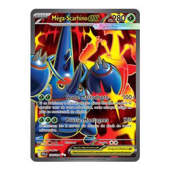 Méga-Scarhino-ex - Ultra Rare 108/94 - Méga-Evolution 2 Flammes Fantasmagoriques