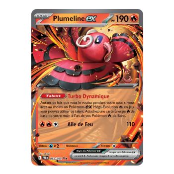 Plumeline-ex - Double Rare 18/94 - Méga-Evolution 2 Flammes Fantasmagoriques