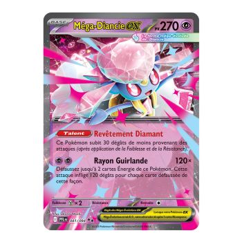 Méga-Diancie-ex - Double Rare 41/94 - Méga-Evolution 2 Flammes Fantasmagoriques