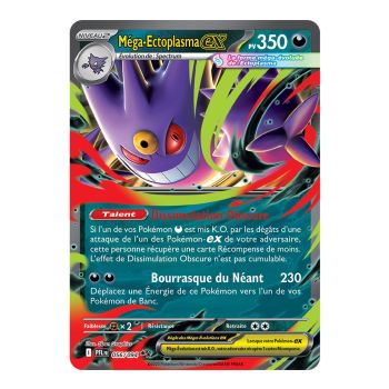 Méga-Ectoplasma-ex - Double Rare 56/94 - Méga-Evolution 2 Flammes Fantasmagoriques