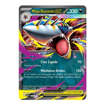Méga-Sharpedo-ex - Double Rare 61/94 - Méga-Evolution 2 Flammes Fantasmagoriques