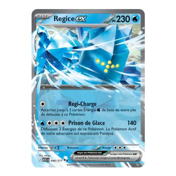 Item Regice EX - Double Rare 48/217 - ME02.5 - Pokémon - Méga-Évolution Héros Transcendants