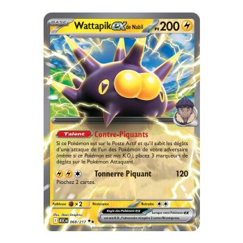 Item Wattapik EXde Nabil - Double Rare 68/217 - ME02.5 - Pokémon - Méga-Évolution Héros Transcendants