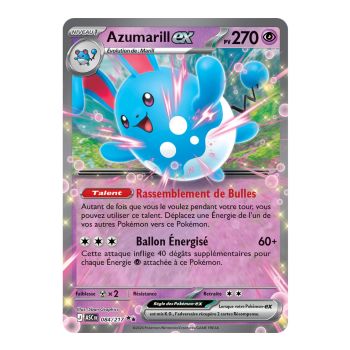 Item Azumarill EX - Double Rare 84/217 - ME02.5 - Pokémon - Méga-Évolution Héros Transcendants