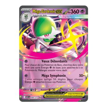 Item Méga-Gardevoir EX - Double Rare 89/217 - ME02.5 - Pokémon - Méga-Évolution Héros Transcendants