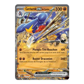 Item Carchacrock EXde Cynthia - Double Rare 111/217 - ME02.5 - Pokémon - Méga-Évolution Héros Transcendants