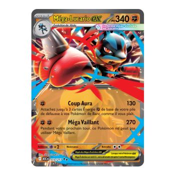 Item Méga-Lucario EX - Double Rare 113/217 - ME02.5 - Pokémon - Méga-Évolution Héros Transcendants