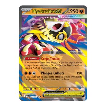 Item Méga-Brutalibré EX - Double Rare 116/217 - ME02.5 - Pokémon - Méga-Évolution Héros Transcendants