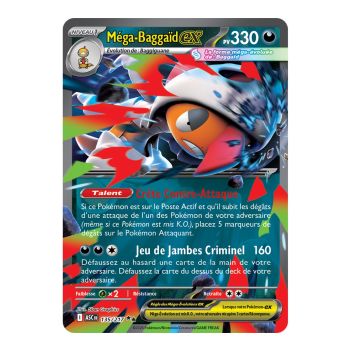 Item Méga-Baggaïd EX - Double Rare 135/217 - ME02.5 - Pokémon - Méga-Évolution Héros Transcendants