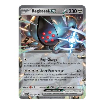 Item Registeel EX - Double Rare 145/217 - ME02.5 - Pokémon - Méga-Évolution Héros Transcendants