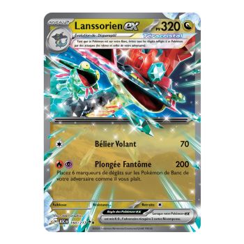 Item Lanssorien EX - Double Rare 160/217 - ME02.5 - Pokémon - Méga-Évolution Héros Transcendants