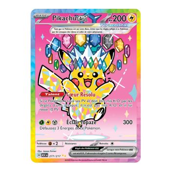 Item Pikachu EX - Special Illustration Rare 277/217 - ME02.5 - Pokémon - Méga-Évolution Héros Transcendants
