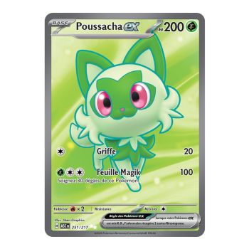 Item Poussacha EX - Ultra Rare 251/217 - ME02.5 - Pokémon - Méga-Évolution Héros Transcendants