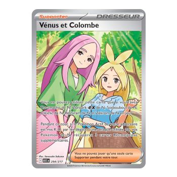 Item Vénus et Colombe - Ultra Rare 254/217 - ME02.5 - Pokémon - Méga-Évolution Héros Transcendants
