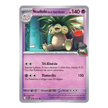 Item Noadkoko de la Team Rocket - Reverse Rocket 78/217 - ME02.5 - Pokémon - Méga-Évolution Héros Transcendants