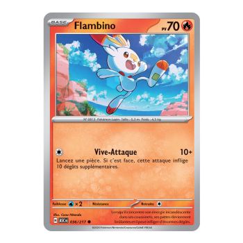 Item Flambino - Reverse Pokéball 36/217 - ME02.5 - Pokémon - Méga-Évolution Héros Transcendants