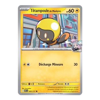 Item Têtampoule de Mashynn - Reverse Pokéball 69/217 - ME02.5 - Pokémon - Méga-Évolution Héros Transcendants