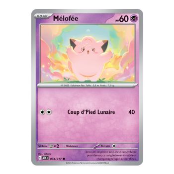 Item Mélofée - Reverse Pokéball 74/217 - ME02.5 - Pokémon - Méga-Évolution Héros Transcendants