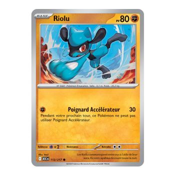 Item Riolu - Reverse Pokéball 112/217 - ME02.5 - Pokémon - Méga-Évolution Héros Transcendants