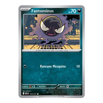 Item Fantominus - Reverse Pokéball 123/217 - ME02.5 - Pokémon - Méga-Évolution Héros Transcendants
