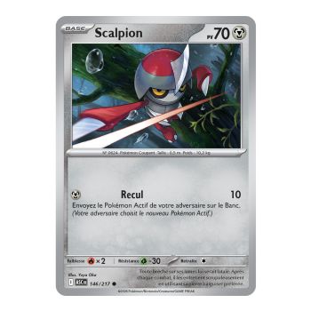 Item Scalpion - Reverse Pokéball 146/217 - ME02.5 - Pokémon - Méga-Évolution Héros Transcendants