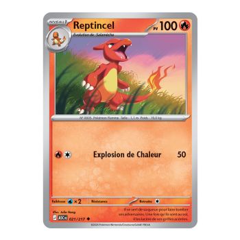 Item Reptincel - Reverse Pokéball 21/217 - ME02.5 - Pokémon - Méga-Évolution Héros Transcendants