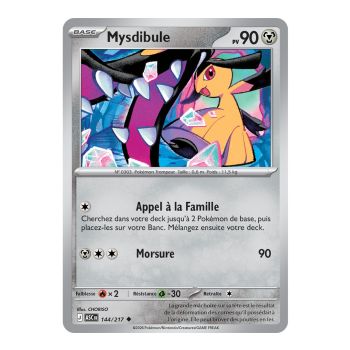 Item Mysdibule - Reverse Pokéball 144/217 - ME02.5 - Pokémon - Méga-Évolution Héros Transcendants
