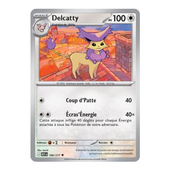 Item Delcatty - Reverse Pokéball 166/217 - ME02.5 - Pokémon - Méga-Évolution Héros Transcendants